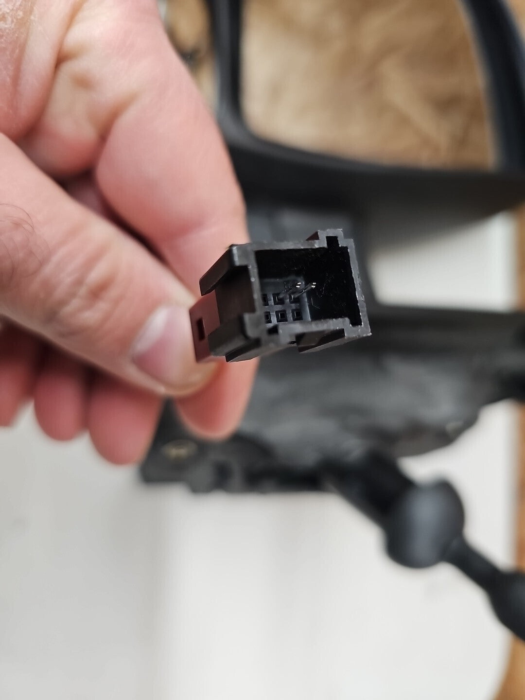 FOR DODGE RAM PROMASTER CITY 15-22 RIGHT PASSENGER MANUAL ADJUSTMENT MIRROR