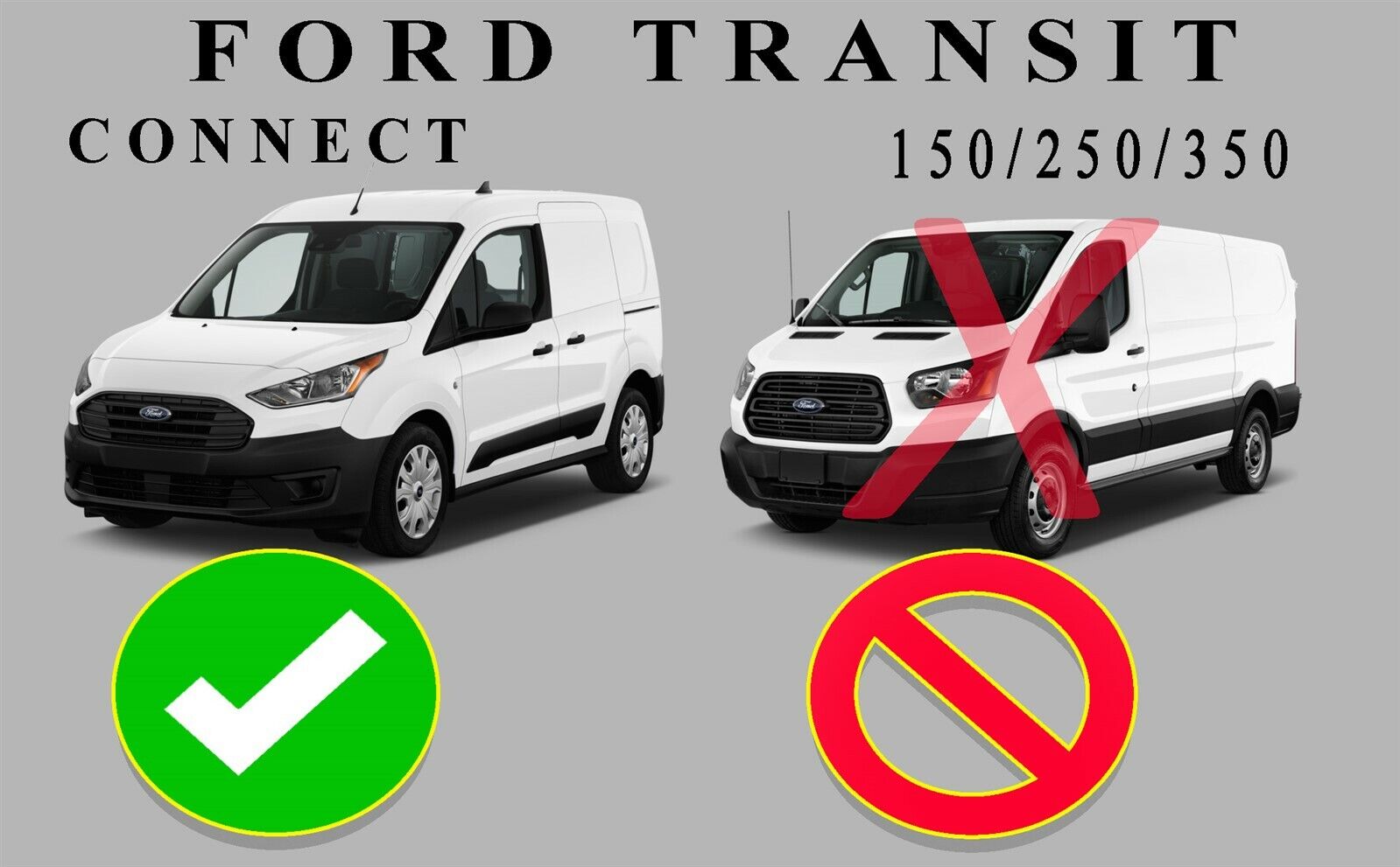 FOR FORD TRANSIT CONNECT 2014-2022 LEFT MIRROR DRIVER SIDE LONG EXTENDED ARM 