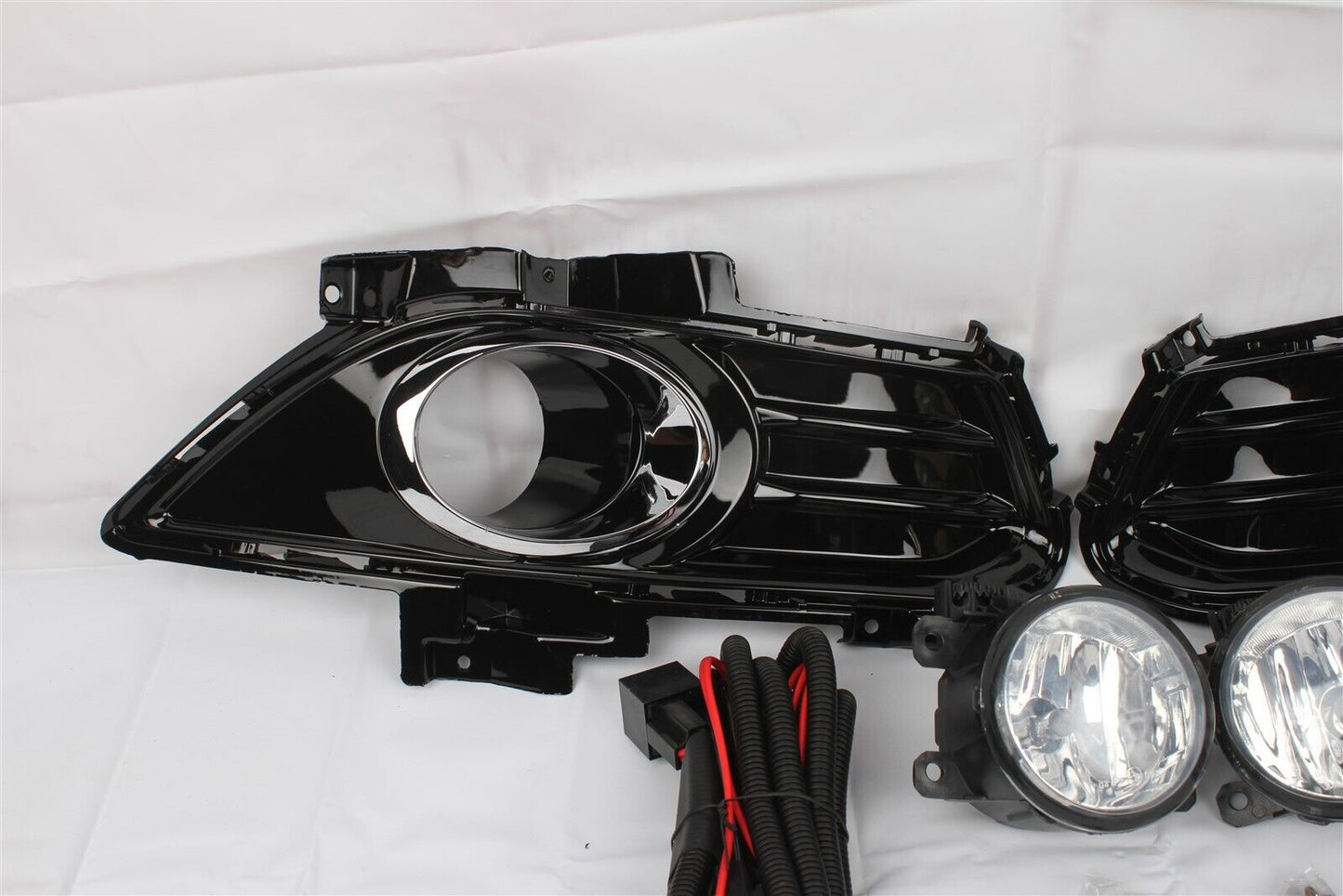 FOR FORD FUSION 2013-2016 FRONT BUMPER FOG LIGHT SET BEZEL