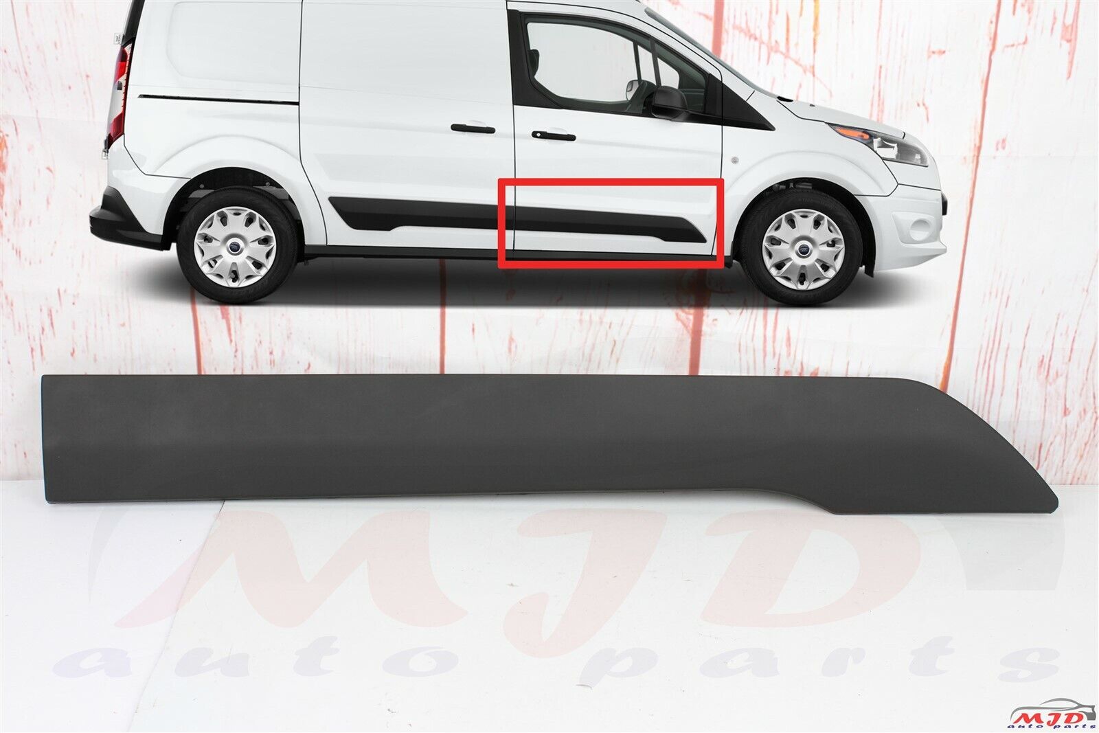 FOR FORD TRANSIT CONNECT 2014-2022 RIGHT PASSENGER SIDE FRONT DOOR TRIM MOLDING 