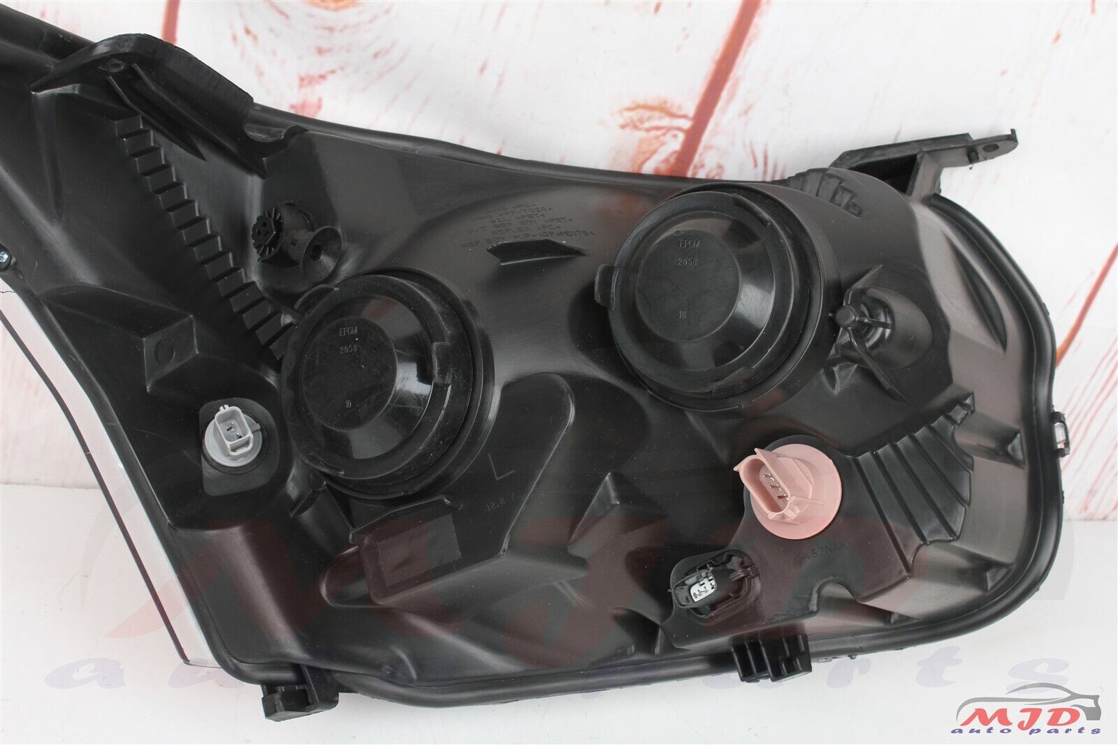 FOR FORD TRANSIT 2015-2022 LEFT DRIVER SIDE CHROME HEADLIGHT HALOGEN