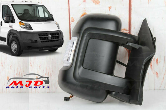 FOR DODGE RAM PROMASTER RIGHT PASSENGER POWERED DOOR MIRROR AS-IS