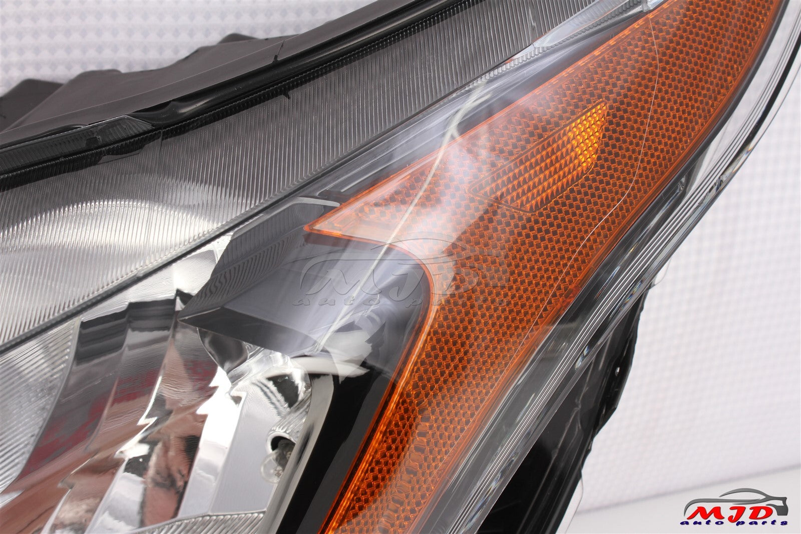 FIT FORD TRANSIT CONNECT 2019-2023 LEFT DRIVER SIDE HEADLIGHT BLACK