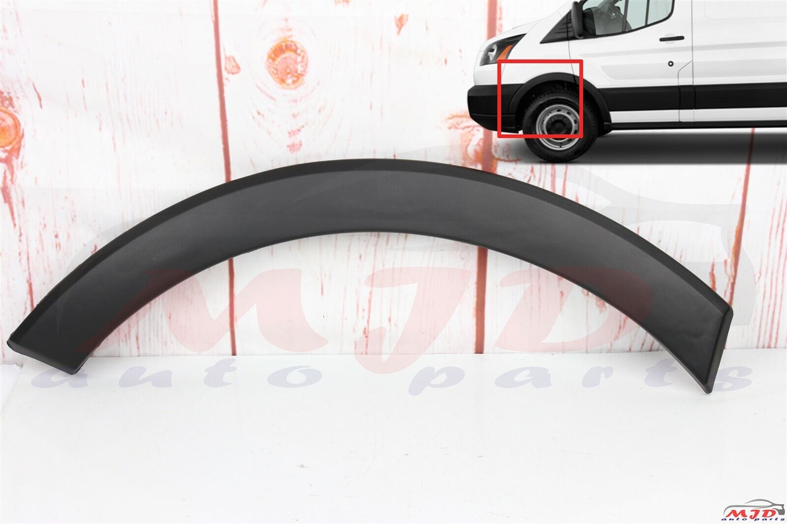 FOR FORD TRANSIT 2015-2022 LEFT DRIVER SIDE DOOR FENDER FLARE MOLDING TRIM