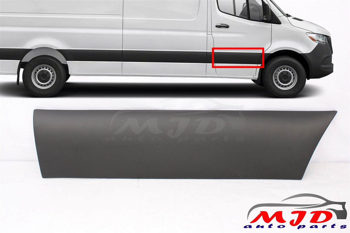 FOR MERCEDES SPRINTER W907 2019-2024 PASSENGER FRONT DOOR TRIM MOLDING COVER