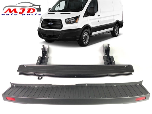 FOR FORD TRANSIT 2015-2022 REAR BUMPER STEP METAL FRAME + COVER STEP PLATE