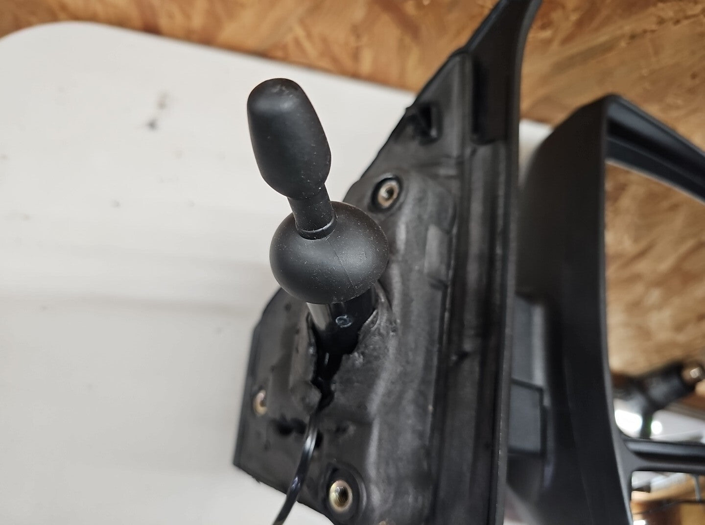 FOR DODGE RAM PROMASTER CITY 15-22 RIGHT PASSENGER MANUAL ADJUSTMENT MIRROR