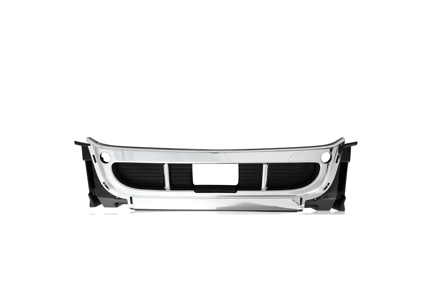 For Freightliner Cascadia 2008-2017 Front Bumper Cover Center ]Bracket Chrome