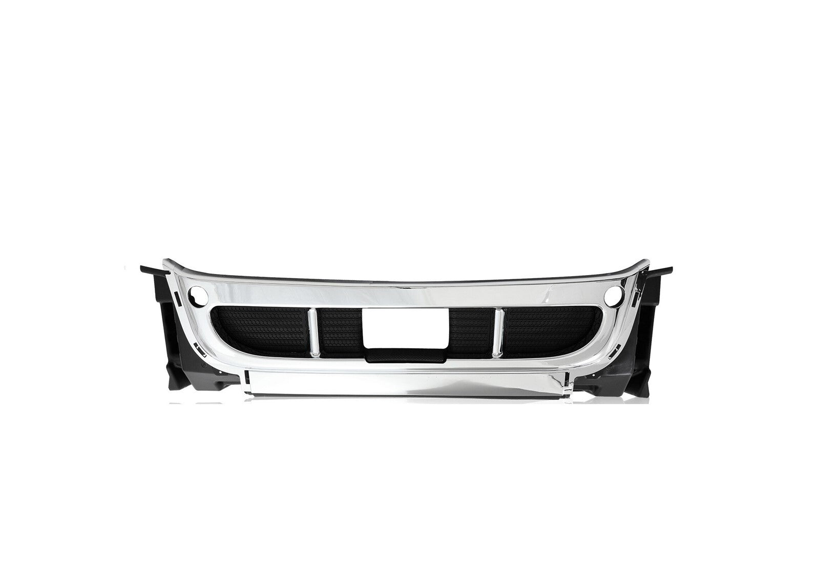 For Freightliner Cascadia 2008-2017 Front Bumper Cover Center ]Bracket Chrome