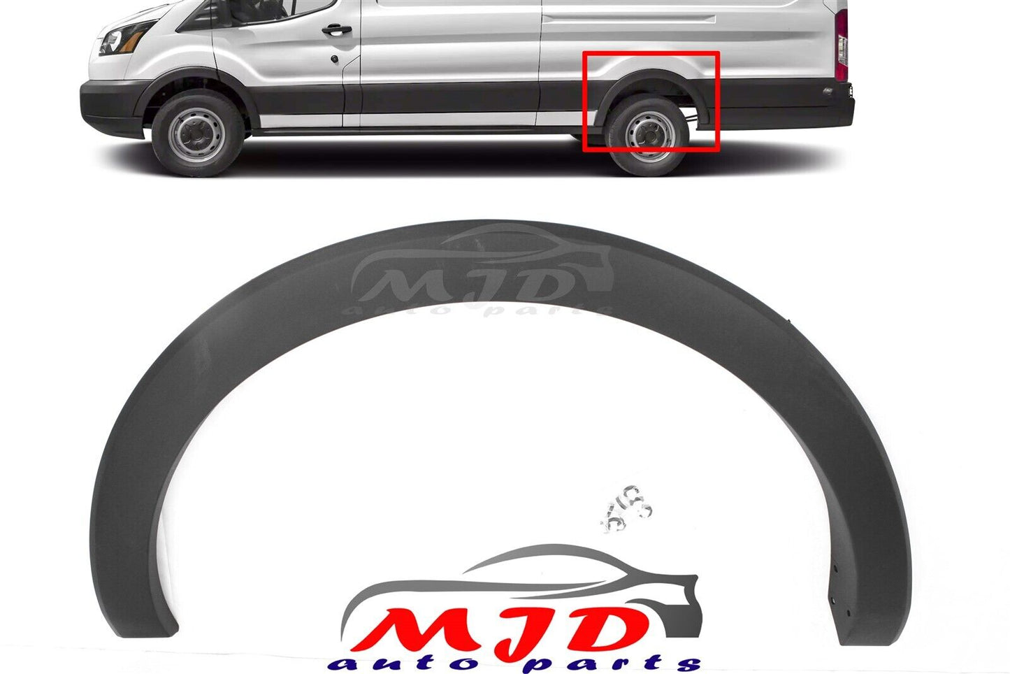 FOR FORD TRANSIT 2015-2019 LEFT DRIVER SIDE REAR FENDER FLARE MOLDING TRIM