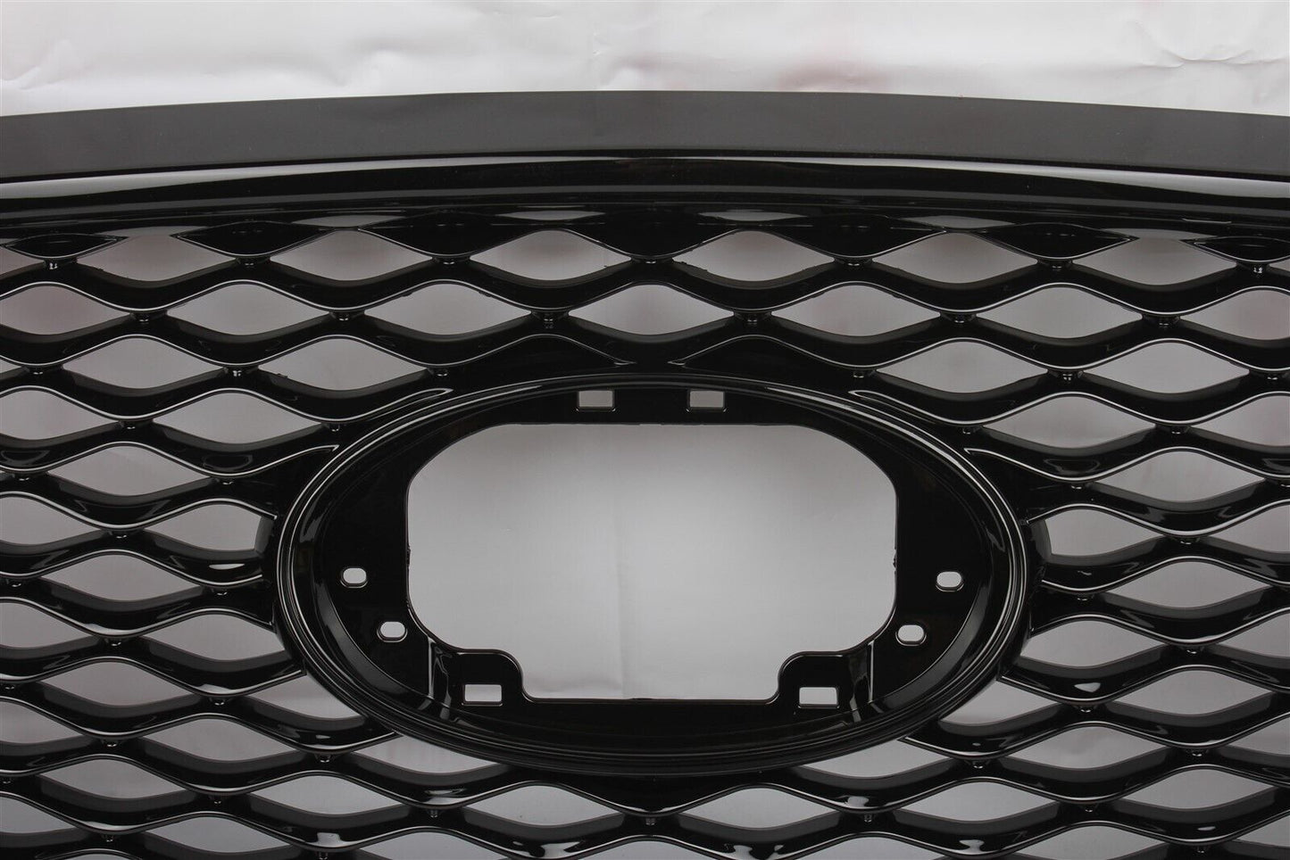 FOR INFINITI QX50 2019-2022 Front Bumper Upper Grille Black 62310-5NN0A