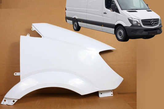 MERCEDES SPRINTER W906 2014-2018 PASSENGER RIGHT FENDER WHITE 9147  FACELIFT