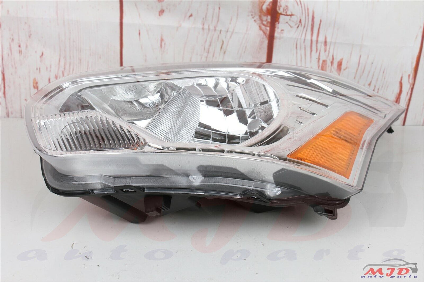 FOR FORD TRANSIT 2015-2022 LEFT DRIVER SIDE CHROME HEADLIGHT HALOGEN