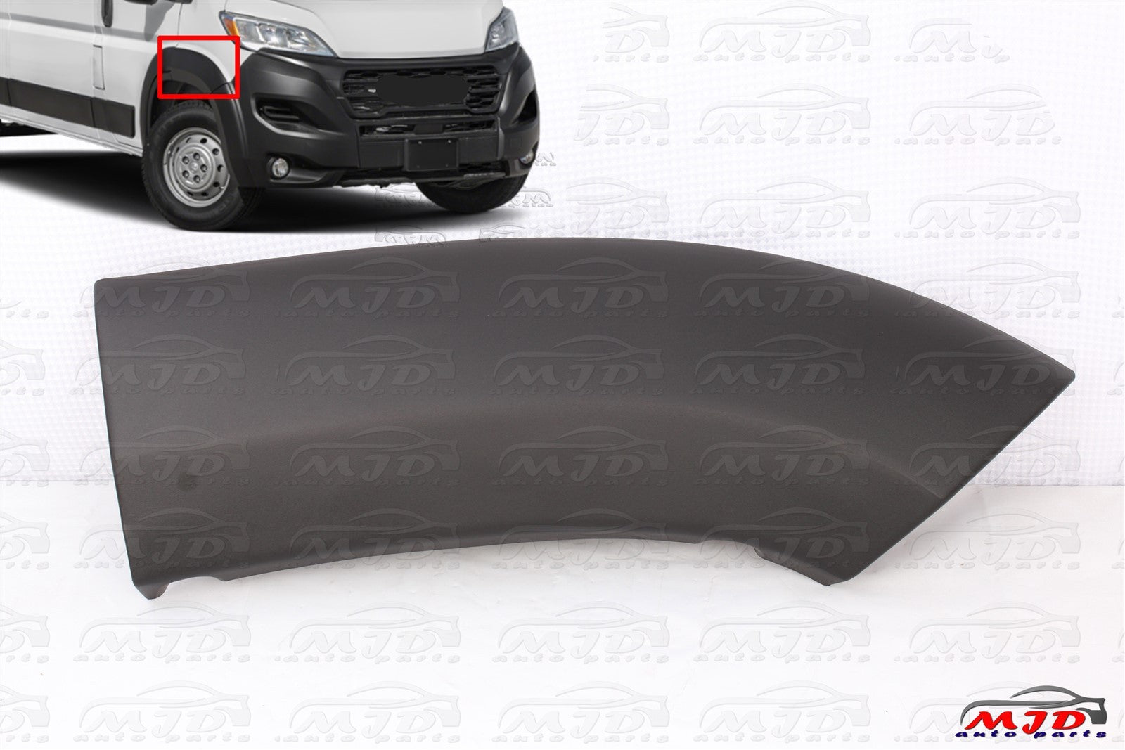 FOR Dodge Ram ProMaster 2023-2025 PASSENGER RIGHT SIDE FENDER FLARE TRIM COVER