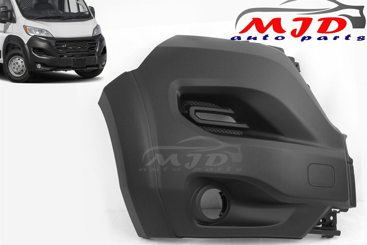 FOR Dodge Ram ProMaster 2023-2024 DRIVER AND PASSENGER FRONT BUMPER CORNER COVER