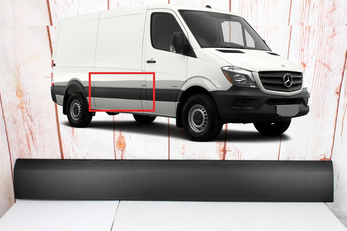 FOR MERCEDES SPRINTER 2008-2018 W906 SLIDING DOOR TRIM MOLDING RIGHT