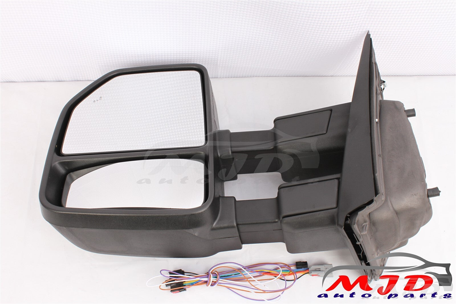 FOR FORD F150 2015-2020 LEFT DRIVER TOWING MIRROR BLIND SPOT BLACK NO SIGNAL