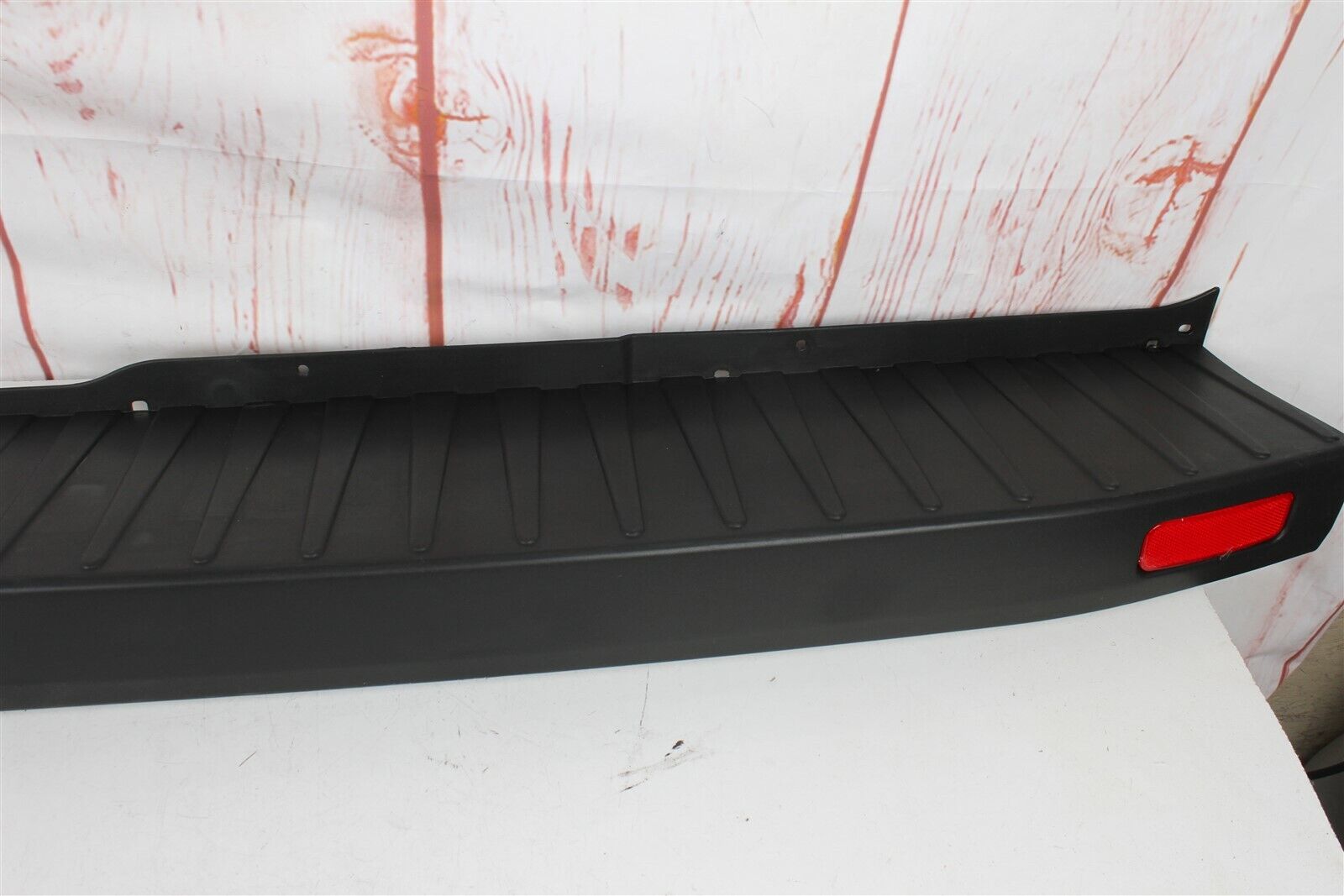 FOR FORD TRANSIT 2015-2020 REAR BUMPER STEP COVER STEP PLATE PANEL REFLECTORS