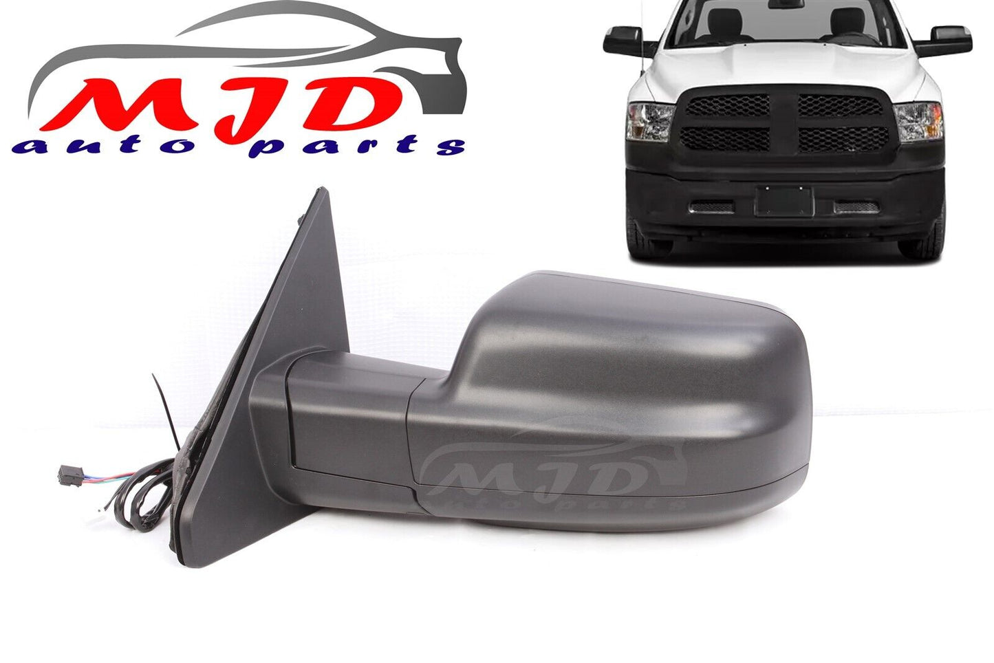 FOR DODGE RAM 1500 2019-2024 DRIVER AND PASSENGER SIDE MIRROR HEATED