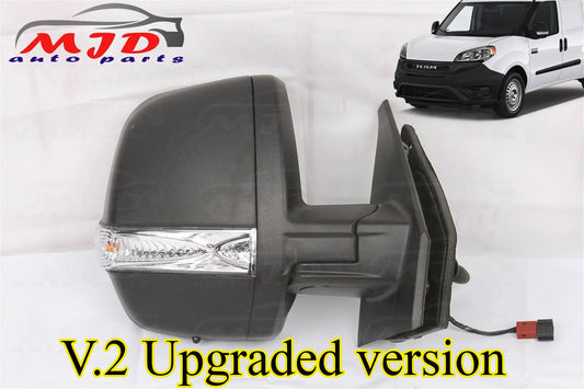 FOR DODGE RAM PROMASTER CITY 15-22 RIGHT PASSENGER SIDE MANUAL ADJUSTMENT MIRROR