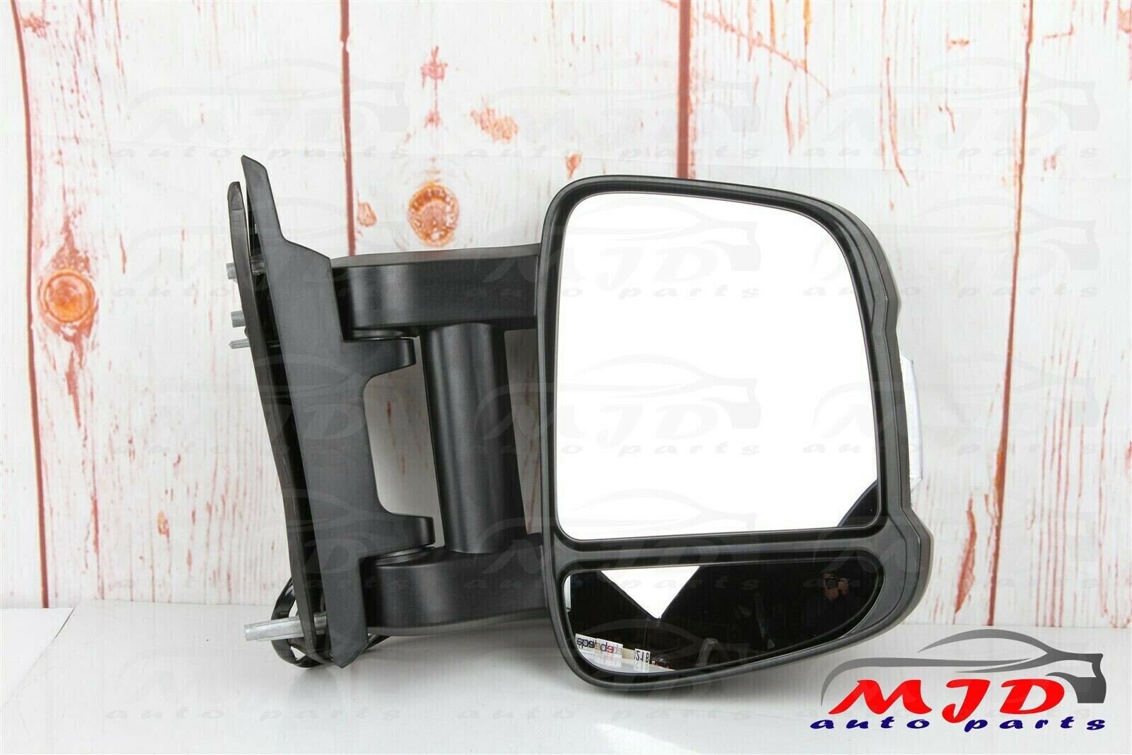 FOR DODGE RAM PROMASTER 2500 3500 DRIVER & PASSENGER POWERED DOOR LONG MIRROR 