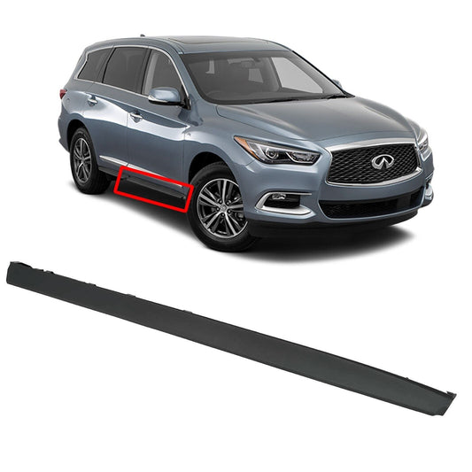 FOR INFINITI QX60 2016-2020 PASSENGER FRONT DOOR SILL TRIM MOLDING 80876-9NB0A