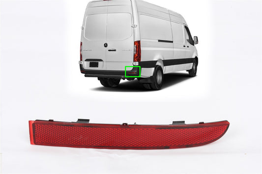 FOR MERCEDES SPRINTER W907 2019-2024 PASSENGER RIGHT SIDE REAR BUMPER REFLECTOR