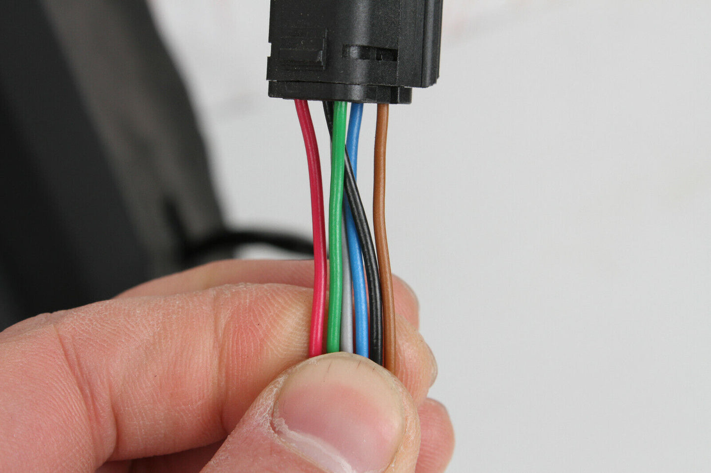 FOR FORD TRANSIT 2015-2022 LEFT DRIVER DOOR POWER MIRROR SIGNAL W 8 12 ADAPTER