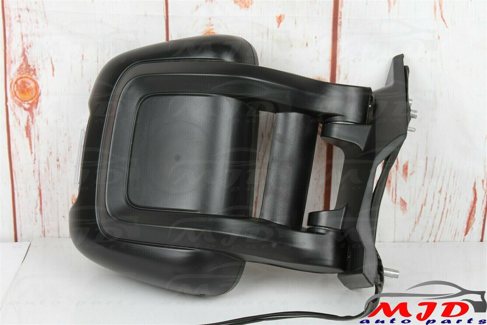 FOR DODGE RAM PROMASTER 2500 3500 DRIVER & PASSENGER POWERED DOOR LONG MIRROR 