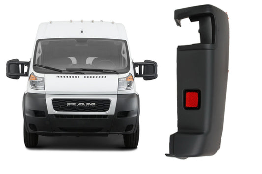 FOR DODGE RAM PROMASTER 2019-2025 PASSENGER RIGHT REAR BUMPER CORNER TRIM COVER