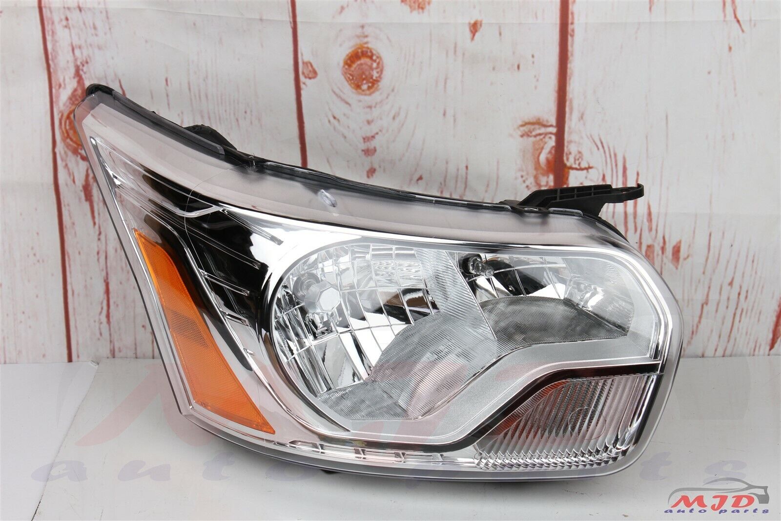 FOR FORD TRANSIT 2015-2022 RIGHT PASSENGER SIDE CHROME HEADLIGHT HALOGEN