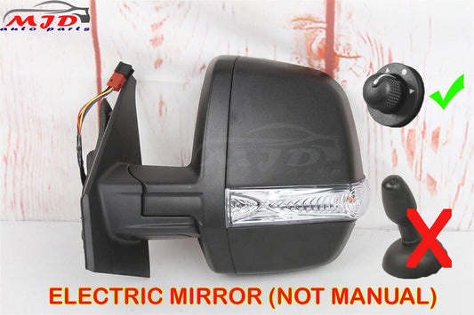 FOR DODGE RAM PROMASTER CITY 15-22 LEFT DRIVER SIDE POWERED MIRROR (NOT MANUAL!)