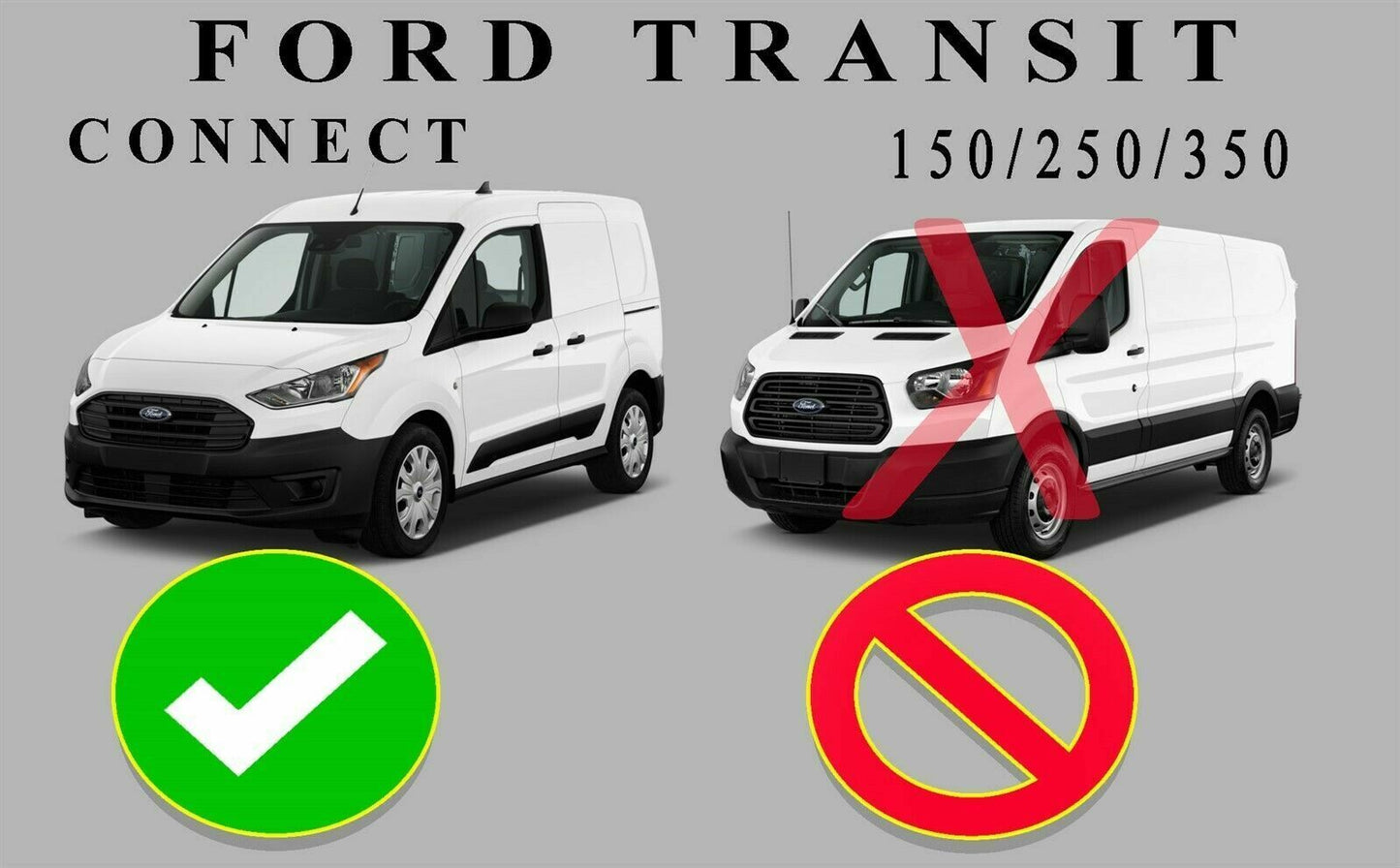 FOR FORD TRANSIT CONNECT 2014-2022 REAR UPPER RIGHT TAIL LIGHT RIGHT REFLECTOR