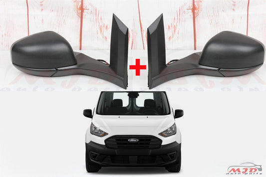 FIT FORD TRANSIT CONNECT 2014-2022 DRIVER + PASSENGER SIDE MIRRORS HEATED