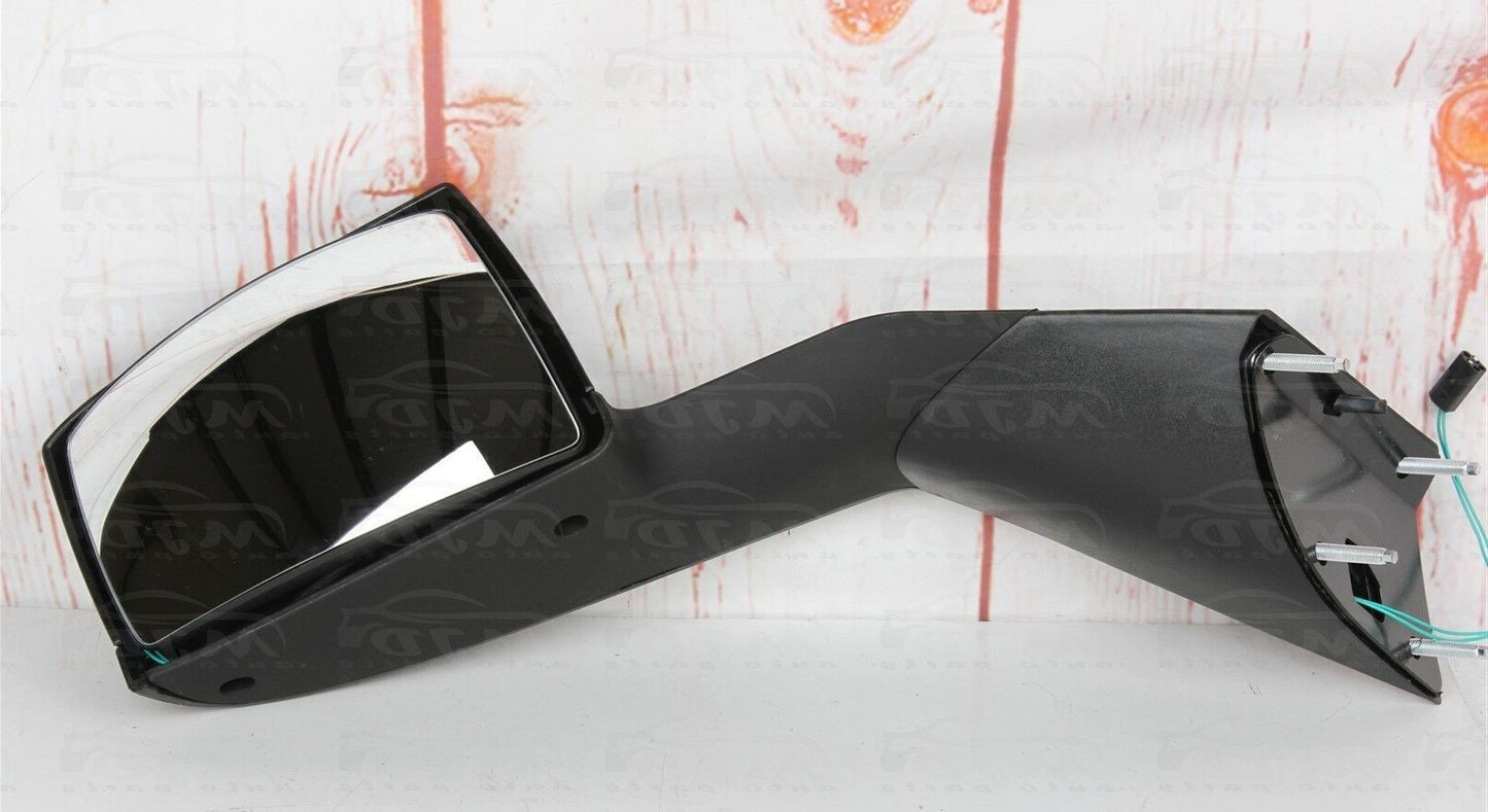 FOR VOLVO VNL 2018-2021 LEFT DRIVER SIDE HOOD MIRROR BLACK
