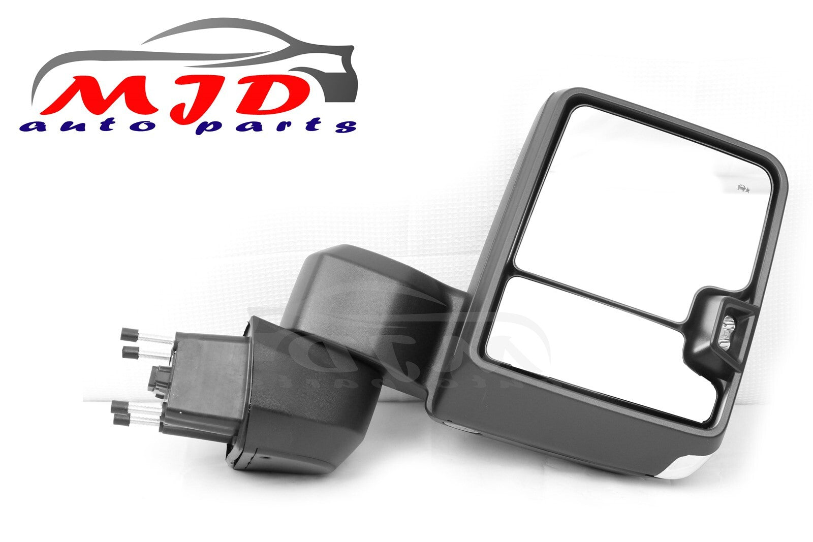 FOR CHEVY SILVERADO 2500 3500 2019-2024 PAIR TOWING MIRROR CHROME MANUAL FOLDING