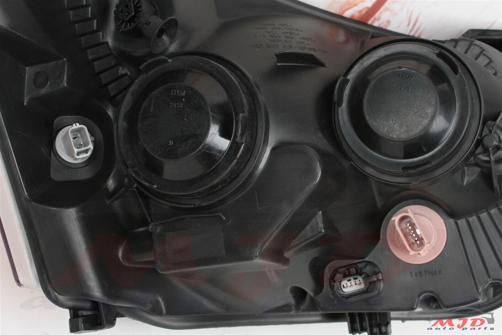 FOR FORD TRANSIT 2015-2022 LEFT DRIVER SIDE CHROME HEADLIGHT HALOGEN