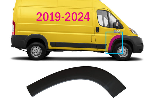 FIT RAM PROMASTER 2500 2019-2025 FRONT MOLDING WHEEL FLARE TRIM FENDER RIGHT