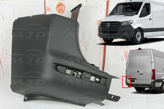 FOR MERCEDES SPRINTER W907 2019-2023 Rear Bumper Corner Cover Panel Left Driver