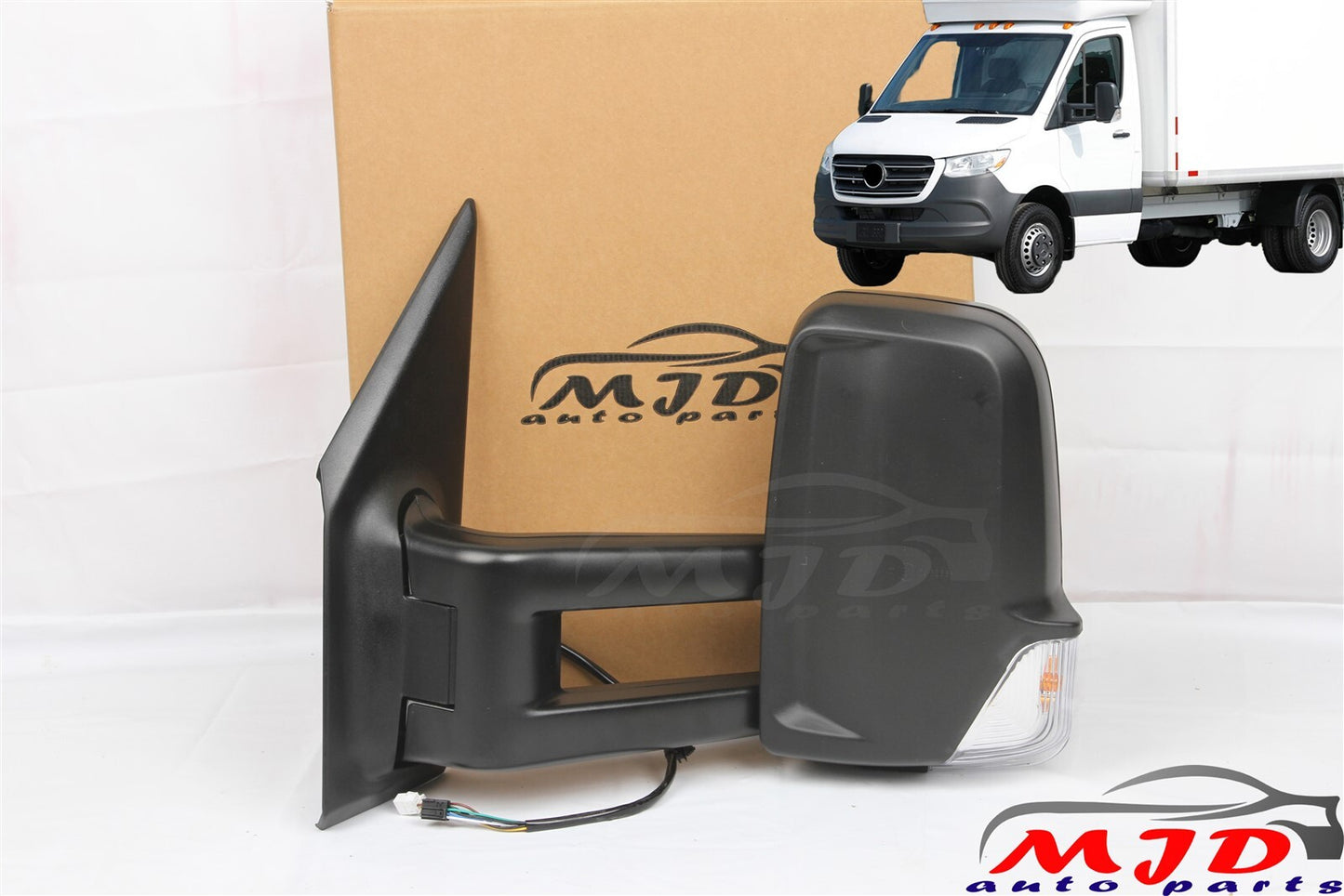 FOR MERCEDES SPRINTER W907 2019-2024 LEFT DRIVER EXTRA LONG ARM MIRROR EXTENDED