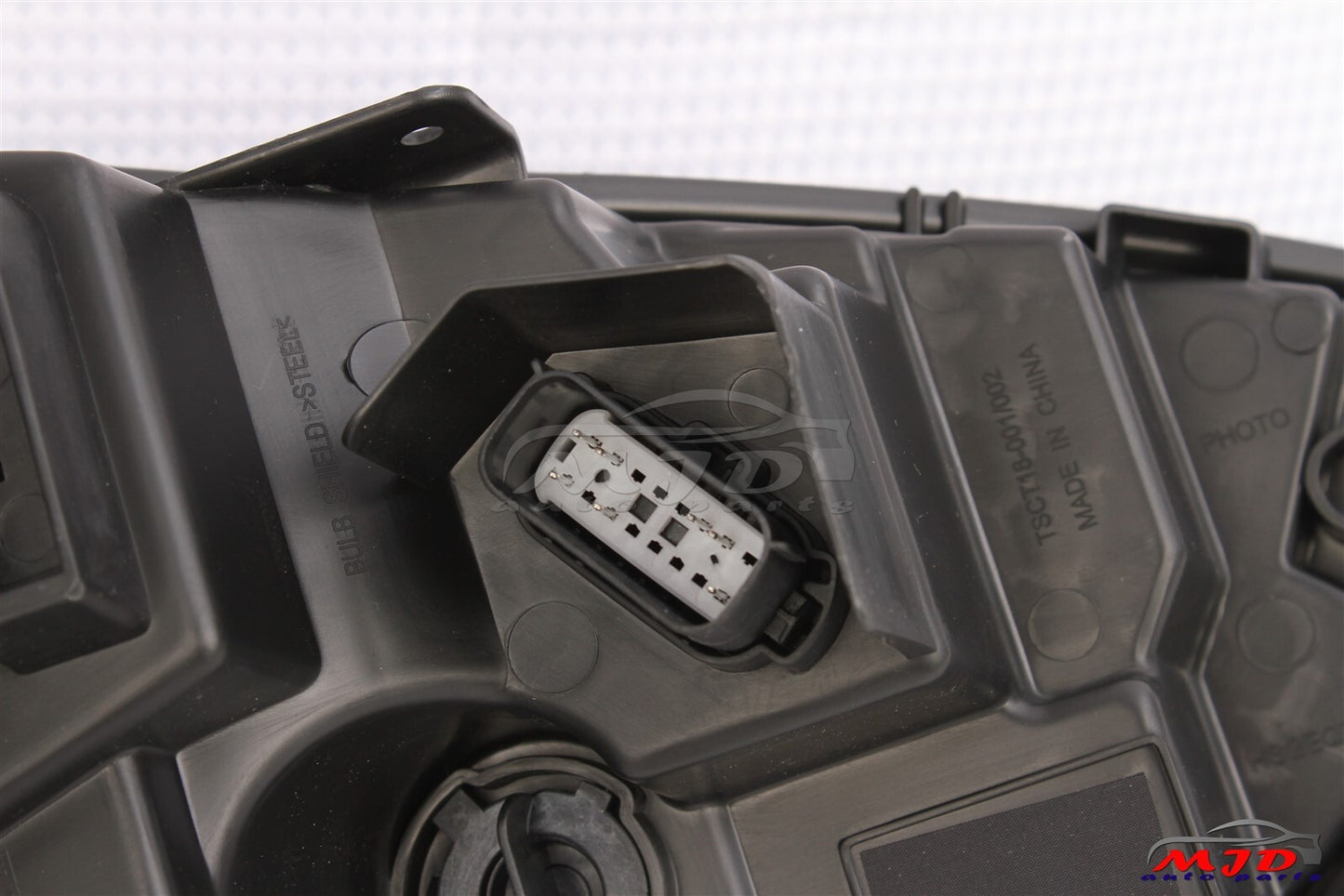 FIT FORD TRANSIT CONNECT 2019-2023 LEFT DRIVER SIDE HEADLIGHT BLACK