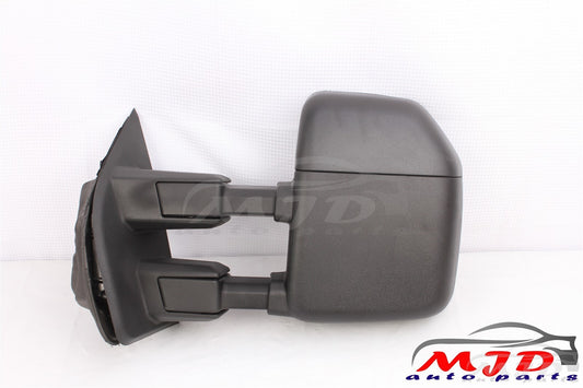 FOR FORD F150 2015-2020 LEFT DRIVER TOWING MIRROR BLIND SPOT BLACK NO SIGNAL