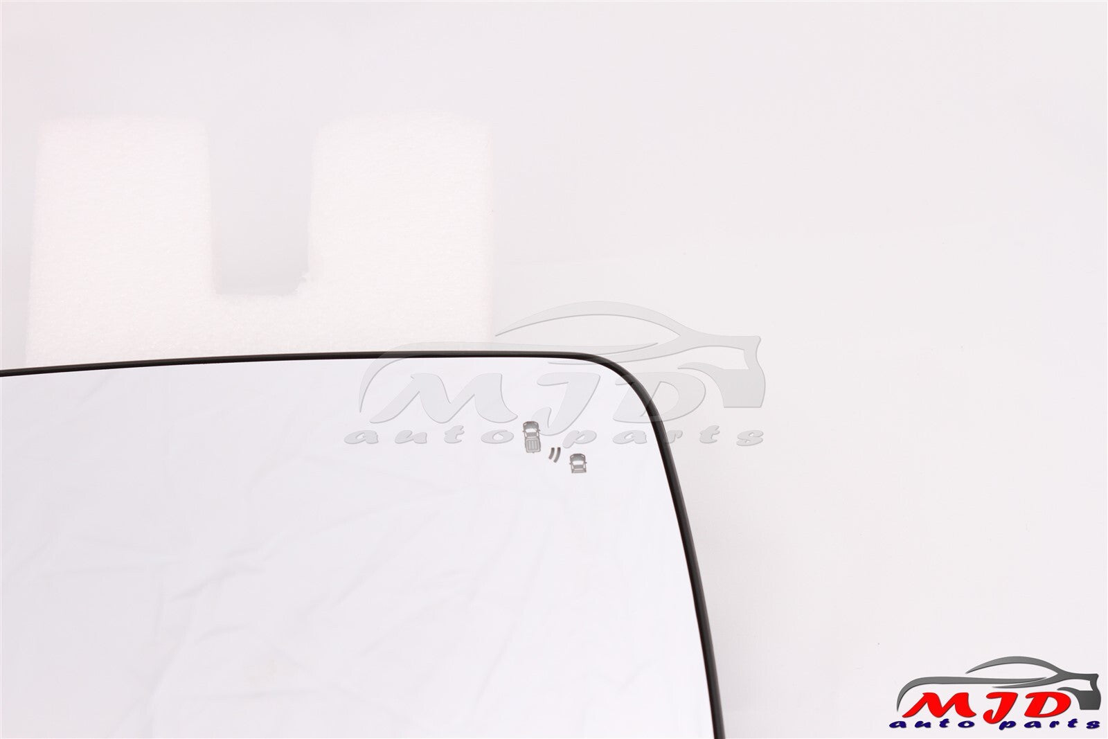 FOR FORD F150 2021-2024 RIGHT PASSENGER SIDE HEATED MIRROR GLASS WITH BLIND SPOT