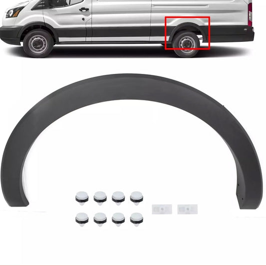 FIT FORD TRANSIT 2015-2019 LEFT DRIVER SIDE REAR WHEEL FLARE TRIM MOLDING 