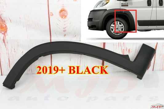 FOR DODGE RAM PROMASTER 2019-2025 FRONT DOOR MOLDING FENDER FLARE TRIM LEFT