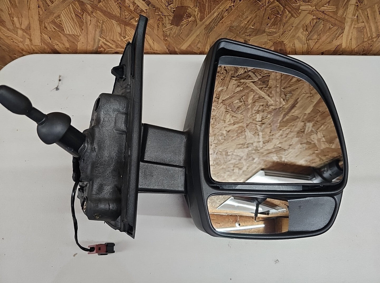 FOR DODGE RAM PROMASTER CITY 15-22 RIGHT PASSENGER MANUAL ADJUSTMENT MIRROR