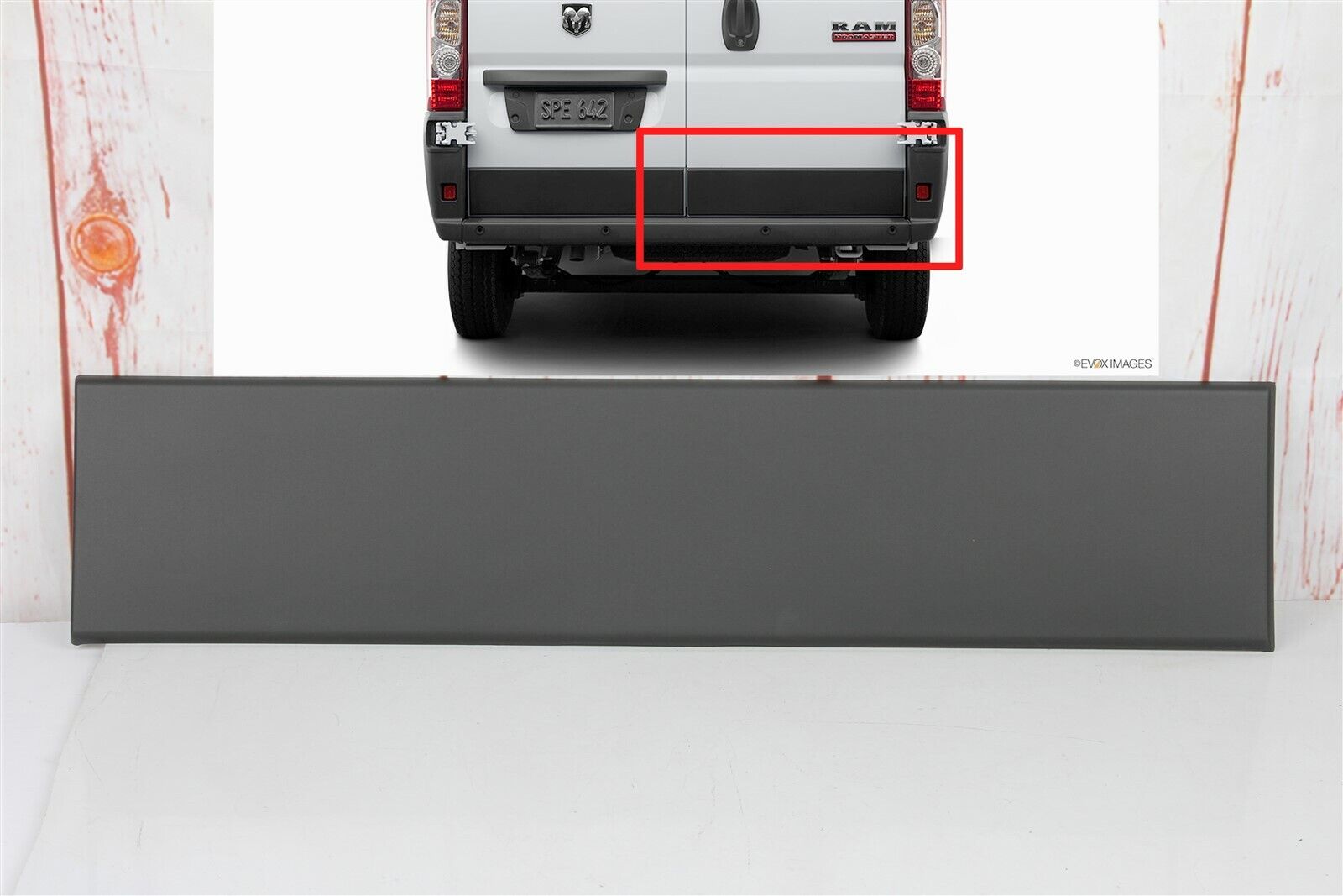 FOR DODGE RAM PROMASTER 2014-2018 PASSENGER RIGHT REAR BACK DOOR TRIM MOLDING