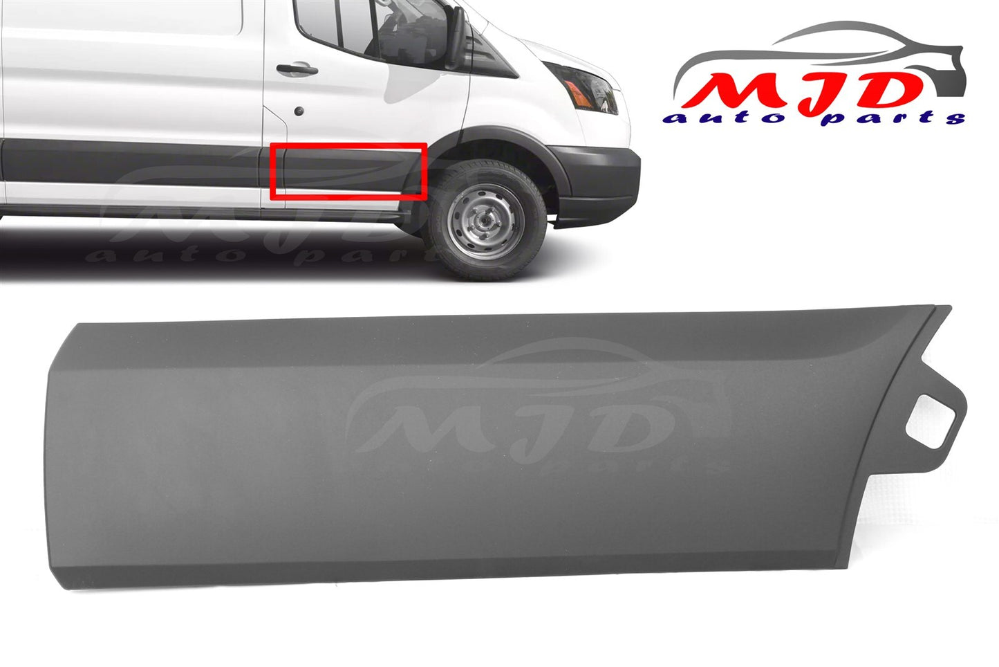 FIT FORD TRANSIT 2015-2019 RIGHT PASSENGER SIDE FRONT DOOR TRIM MOLDING COVER