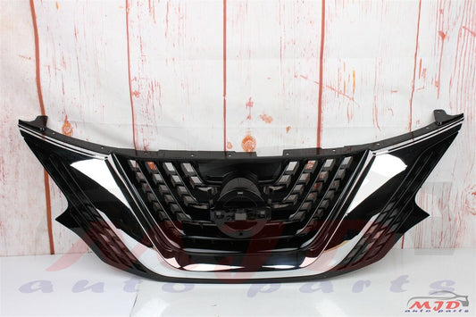 For Nissan Murano 2015-2018 Front Upper Mesh Chrome Grill Grille