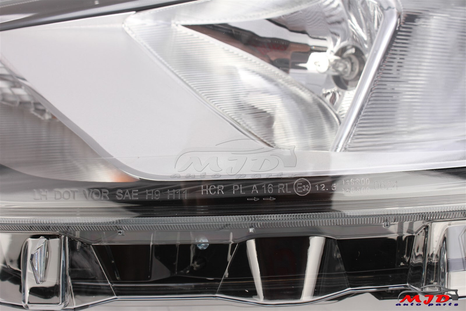 FIT FORD TRANSIT CONNECT 2019-2023 LEFT DRIVER SIDE HEADLIGHT BLACK